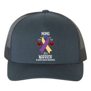 Bladder Cancer Awareness Mama Of A Warrior Mom Gift Yupoong Adult 5-Panel Trucker Hat