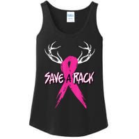 Breast Cancer Awareness Outfit Save A Rack Ladies Essential Tank