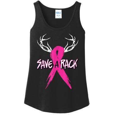 Breast Cancer Awareness Outfit Save A Rack Ladies Essential Tank