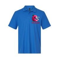 Breast Cancer Awareness Boos Pumpkin Save Your Boo Bees Gift Softstyle Adult Sport Polo