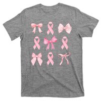 Breast Cancer Awareness Bow Ribbon T-Shirt