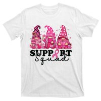 Breast Cancer Awareness For Gnomes Support Squad T-Shirt