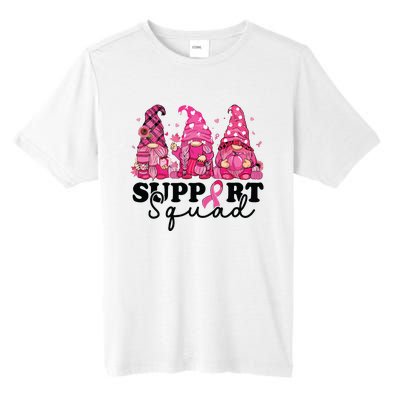 Breast Cancer Awareness For Gnomes Support Squad Tall Fusion ChromaSoft Performance T-Shirt