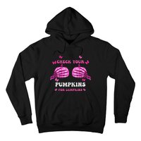 Breast Cancer Awareness Boos Pumpkin Save Your Boo Bees Hoodie