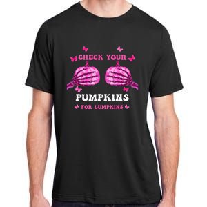 Breast Cancer Awareness Boos Pumpkin Save Your Boo Bees Adult ChromaSoft Performance T-Shirt