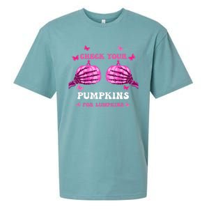 Breast Cancer Awareness Boos Pumpkin Save Your Boo Bees Sueded Cloud Jersey T-Shirt