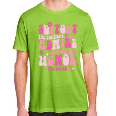 Breast Cancer Awareness Support Admire Honor Adult ChromaSoft Performance T-Shirt