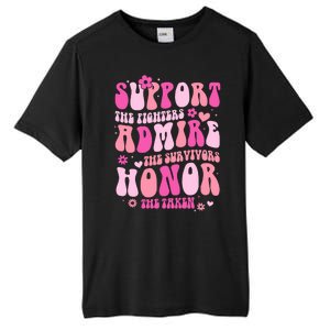 Breast Cancer Awareness Support Admire Honor Tall Fusion ChromaSoft Performance T-Shirt