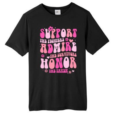 Breast Cancer Awareness Support Admire Honor Tall Fusion ChromaSoft Performance T-Shirt