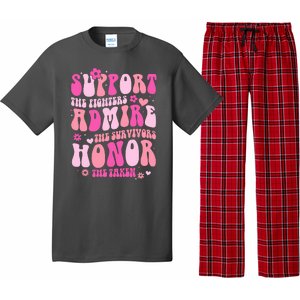 Breast Cancer Awareness Support Admire Honor Pajama Set