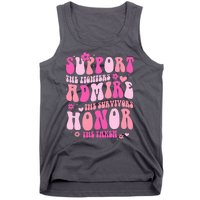 Breast Cancer Awareness Support Admire Honor Tank Top