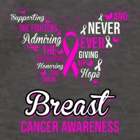 Breast Cancer Awareness Pink Butterfly Ribbon Quotes Vector Backpack