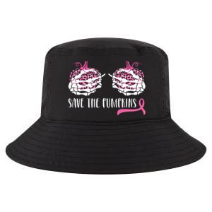 Breast Cancer Awareness Save The Pumpkins Halloween Costume Cool Comfort Performance Bucket Hat