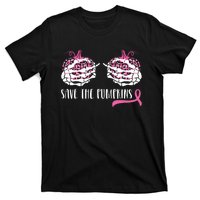 Breast Cancer Awareness Save The Pumpkins Halloween Costume T-Shirt