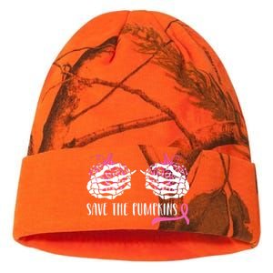 Breast Cancer Awareness Save The Pumpkins Halloween Costume Kati Licensed 12" Camo Beanie