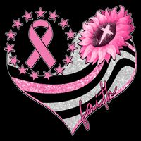 Breast Cancer Awareness Faith Cooling Performance Crew T-Shirt