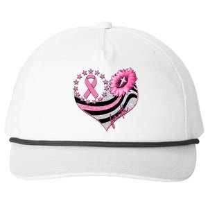 Breast Cancer Awareness Faith Snapback Five-Panel Rope Hat