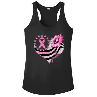 Breast Cancer Awareness Faith Ladies PosiCharge Competitor Racerback Tank