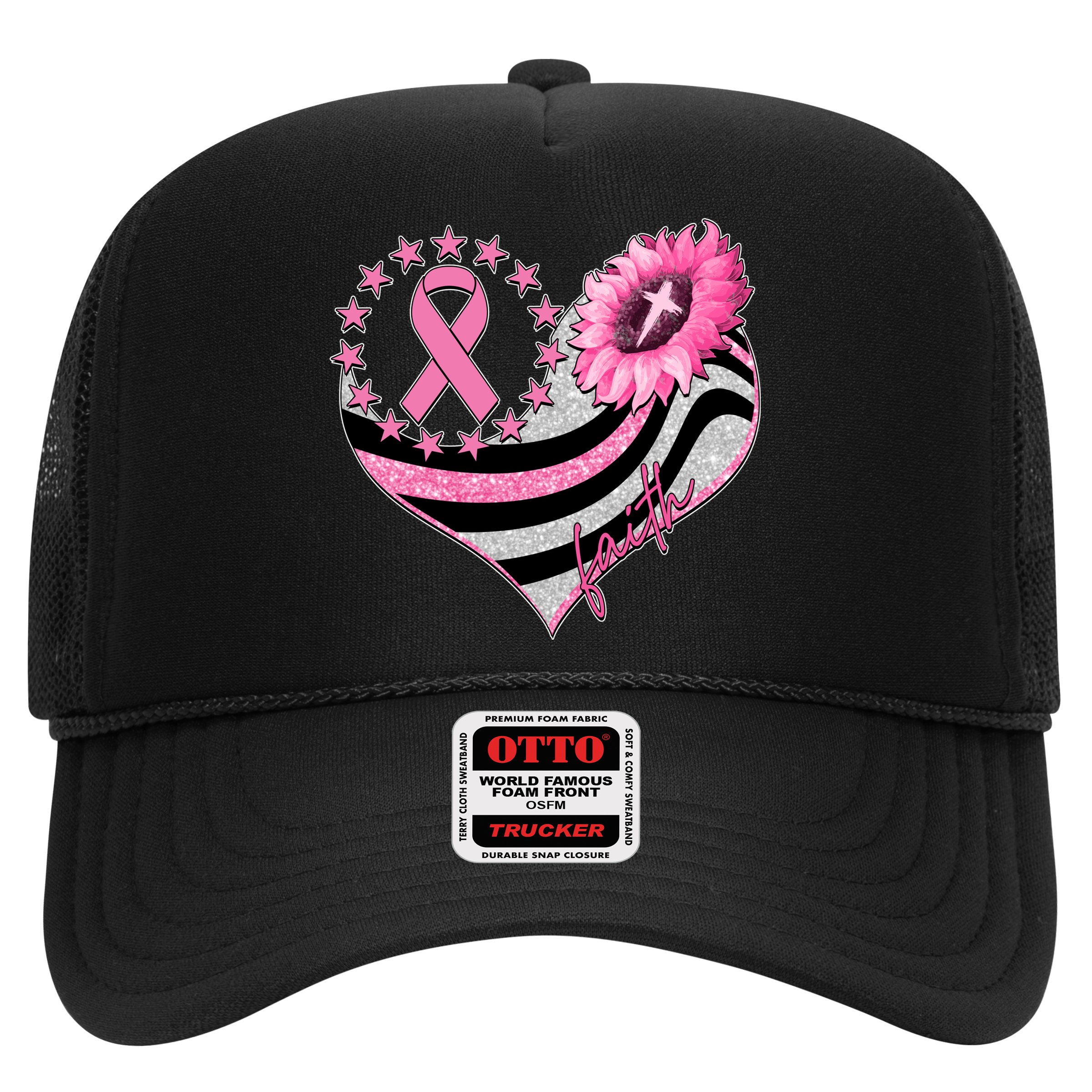 Breast Cancer Awareness Faith Hat
