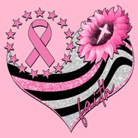 Breast Cancer Awareness Faith Kids T-Shirt