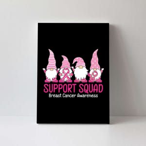 Breast Cancer Awareness Shirts For Gnomes Support Squad Canvas