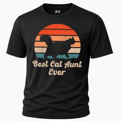 Best Cat Aunt Ever Auntie and Cats Performance Shirt