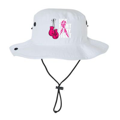 Breast Cancer Awareness Husband Support Squad Legacy Cool Fit Booney Bucket Hat