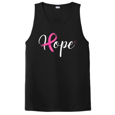 Breast Cancer Awareness Survivor P.I.N.K. Ribbon Motivational PosiCharge Competitor Tank