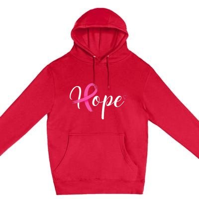 Breast Cancer Awareness Survivor P.I.N.K. Ribbon Motivational Premium Pullover Hoodie