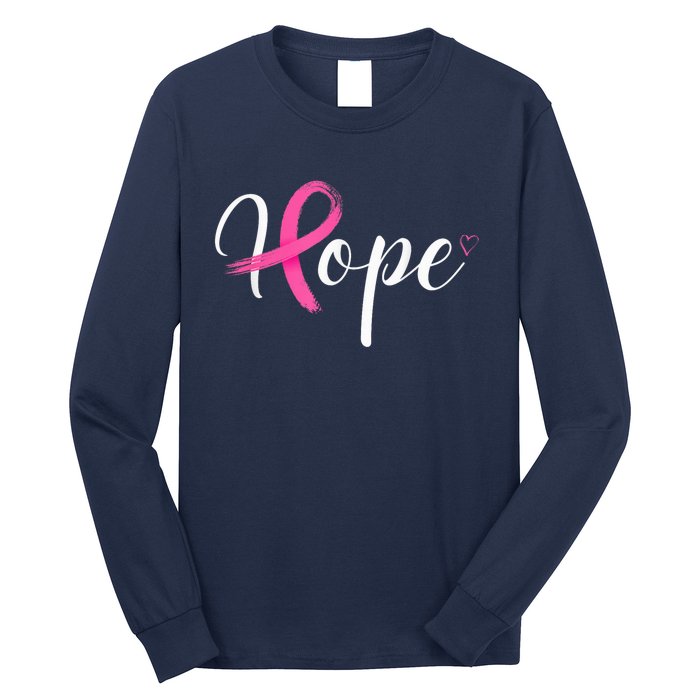 Breast Cancer Awareness Survivor P.I.N.K. Ribbon Motivational Long Sleeve Shirt