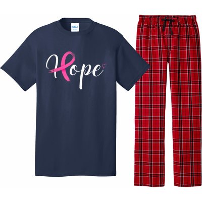 Breast Cancer Awareness Survivor P.I.N.K. Ribbon Motivational Pajama Set