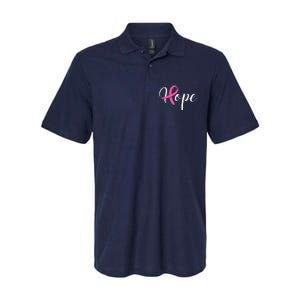 Breast Cancer Awareness Survivor P.I.N.K. Ribbon Motivational Softstyle Adult Sport Polo