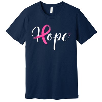 Breast Cancer Awareness Survivor P.I.N.K. Ribbon Motivational Premium T-Shirt