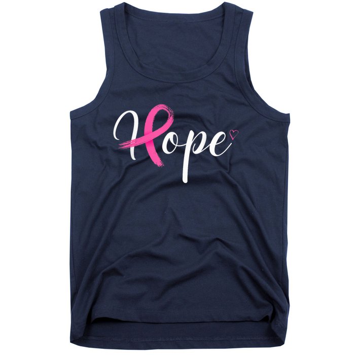 Breast Cancer Awareness Survivor P.I.N.K. Ribbon Motivational Tank Top