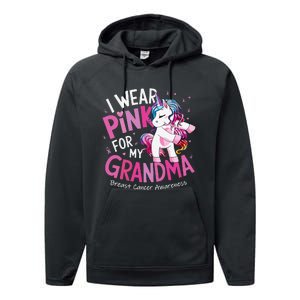 Breast Cancer Awareness Wear P.Ink Grandma Gift Performance Fleece Hoodie