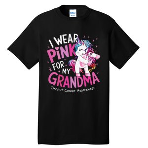 Breast Cancer Awareness Wear P.Ink Grandma Gift Tall T-Shirt