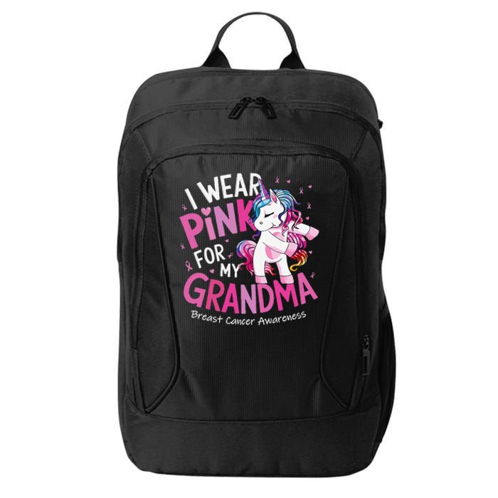 Breast Cancer Awareness Wear P.Ink Grandma Gift City Backpack