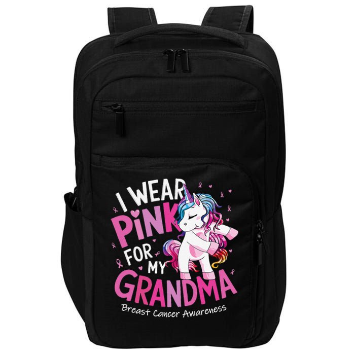 Breast Cancer Awareness Wear P.Ink Grandma Gift Impact Tech Backpack