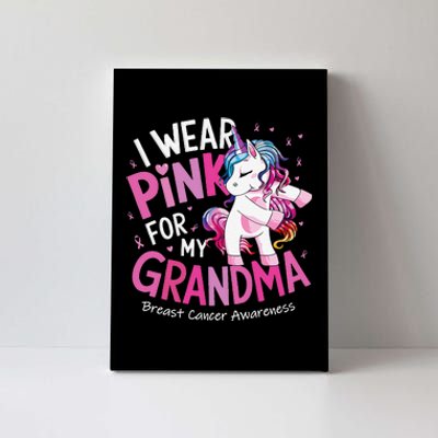 Breast Cancer Awareness Wear P.Ink Grandma Gift Canvas