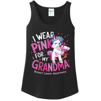 Breast Cancer Awareness Wear P.Ink Grandma Gift Ladies Essential Tank