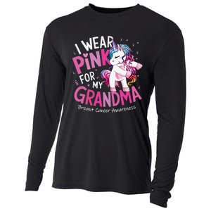 Breast Cancer Awareness Wear P.Ink Grandma Gift Cooling Performance Long Sleeve Crew