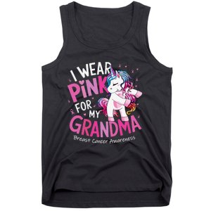 Breast Cancer Awareness Wear P.Ink Grandma Gift Tank Top