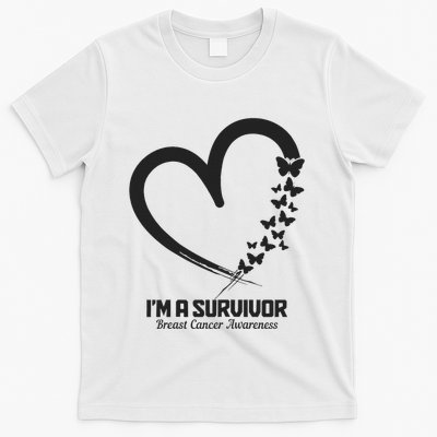 Breast Cancer Awareness Month October Pink Ribbon Survivor T-Shirt