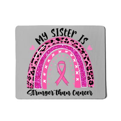 Breast Cancer Awareness My Sister Is Stronger Than Cancer Meaningful Gift Mousepad