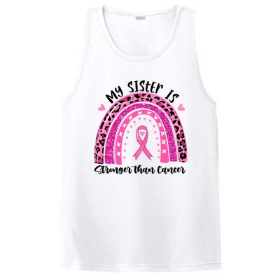 Breast Cancer Awareness My Sister Is Stronger Than Cancer Meaningful Gift PosiCharge Competitor Tank