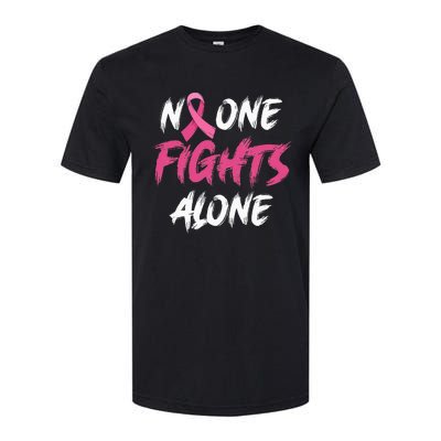 Breast Cancer Awareness Pink Ribbon Softstyle® CVC T-Shirt