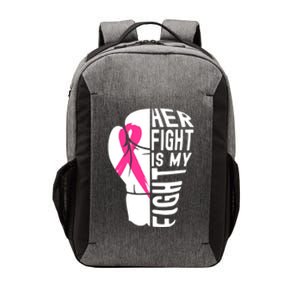 Breast Cancer Awareness Husband Support Squad Vector Backpack