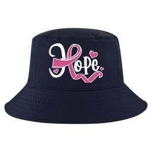 Breast Cancer Awareness Hope Pink Ribbon Cool Comfort Performance Bucket Hat