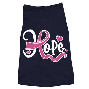 Breast Cancer Awareness Hope Pink Ribbon Doggie Tank