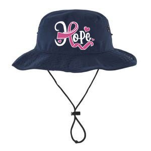 Breast Cancer Awareness Hope Pink Ribbon Legacy Cool Fit Booney Bucket Hat